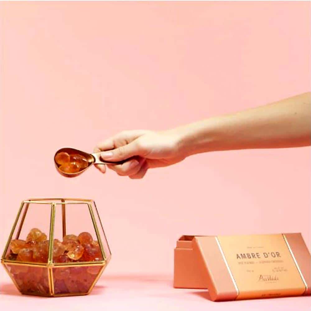 Bastide-pot-pourri-Ambre-d'Or-cristaux-ecrin-en-verre