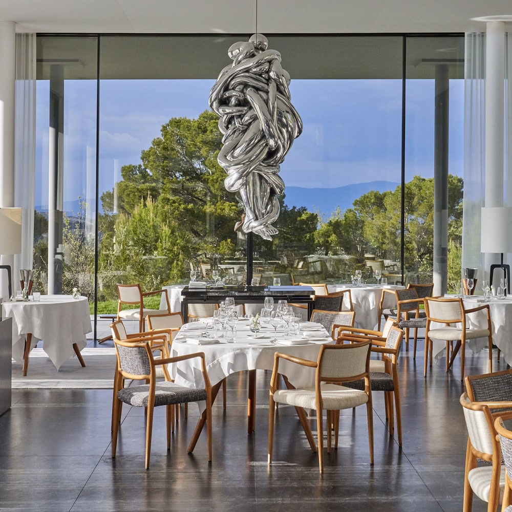 La cuisine gastronomique de La Villa La Coste.