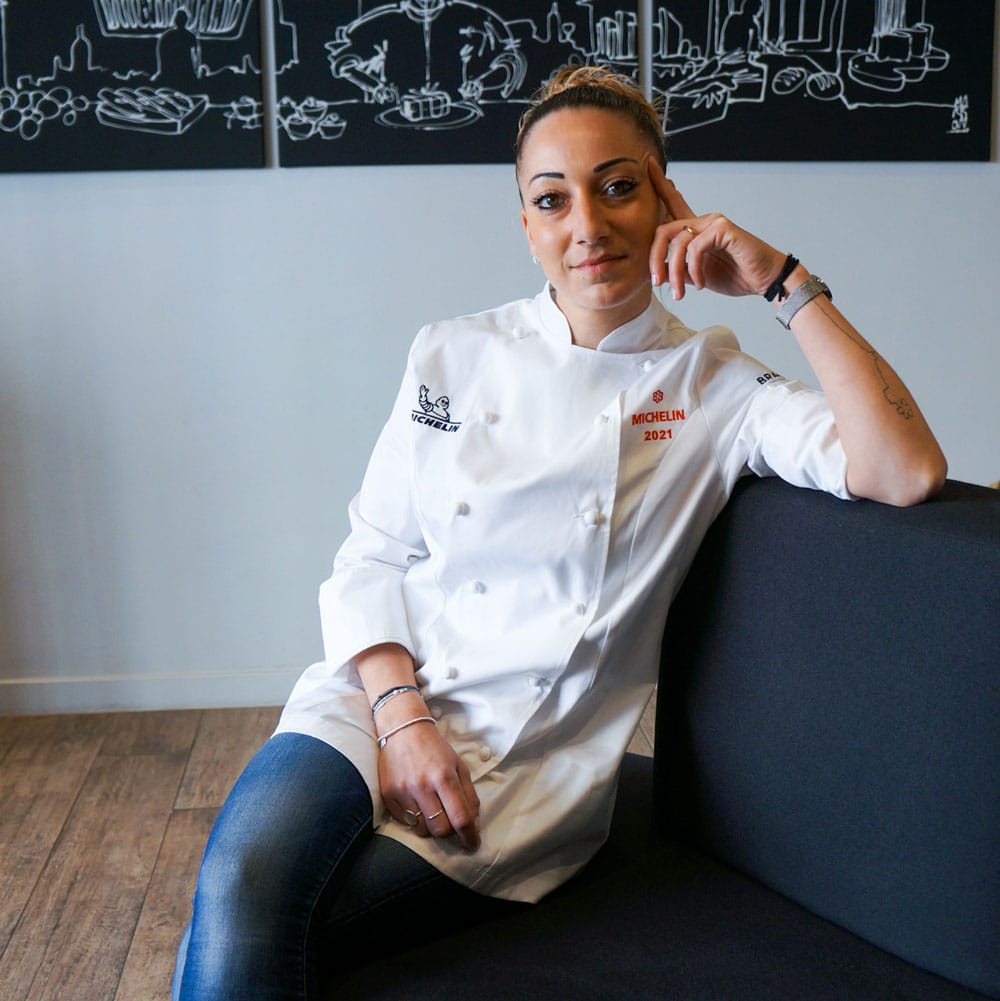 La cheffe Coline Faulquier du restaurant Signature.