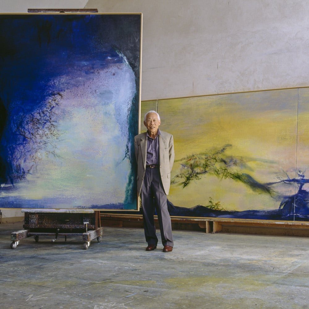 L’Exposition «&nbsp;Zao Wou-Ki. In ne fait jamais nuit&nbsp;», lieu de culture à Aix-en-Provence.