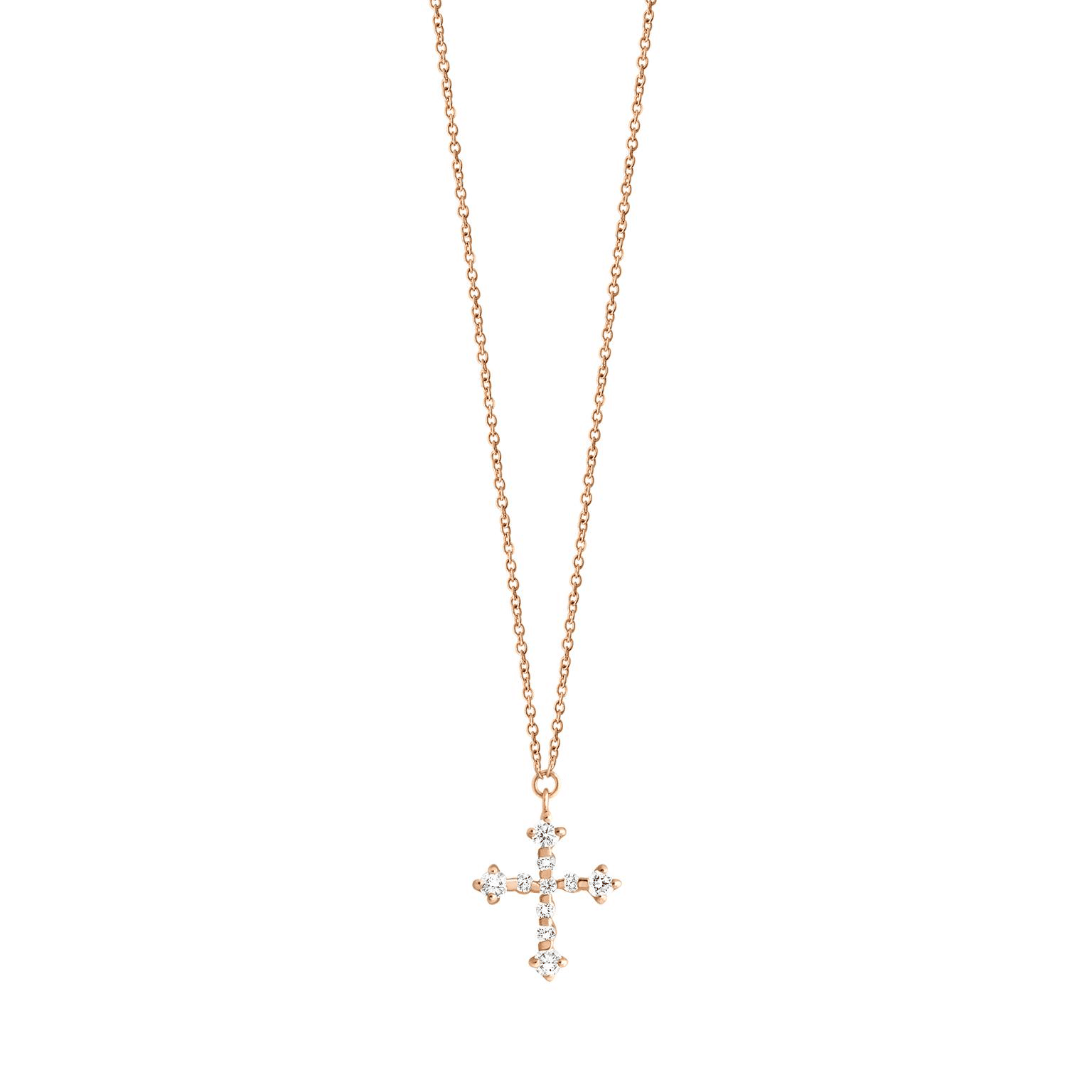 Le pendentif croix de chez Maison Frojo pour un Noël mystique.