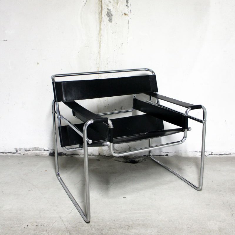 Luckyfind-chaise-cuir-noir