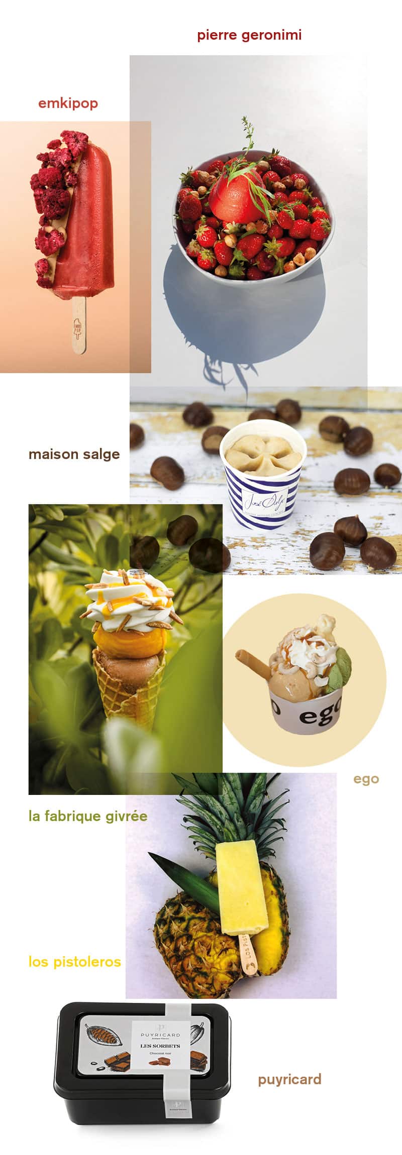Pause Glaces du sud