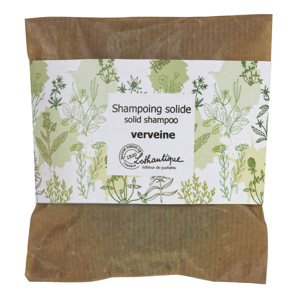 Shampoing solide par Lothantique pour une routine beauté sans polluer.