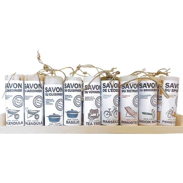 La gamme de produits zéro déchet pour la maison de la marque Le Mas Du Roseau.