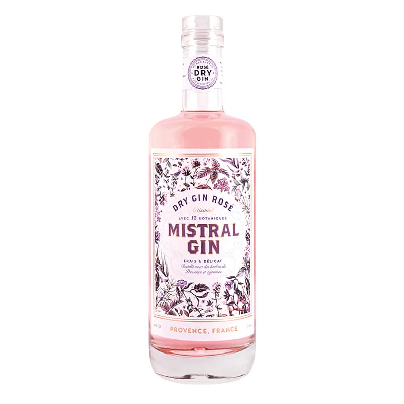 Le Mistral Gin par Dry Gin Rosé de Provence