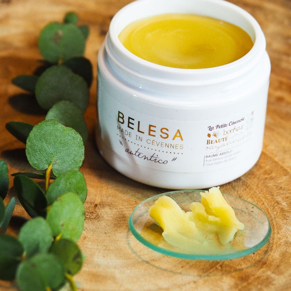 Baume absolu par Belesa pour une routine beauté sans polluer.