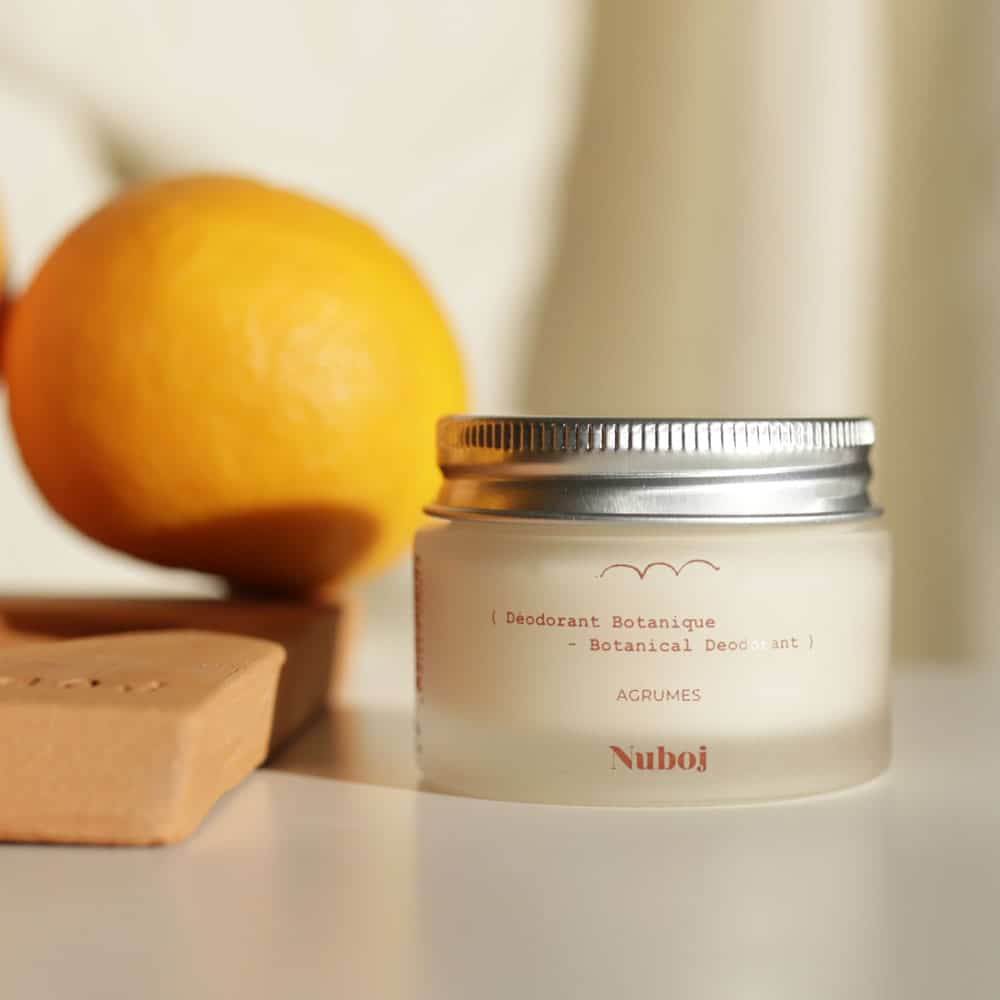 Déodorant botanique par Nuboj Botanique pour une routine beauté sans polluer.