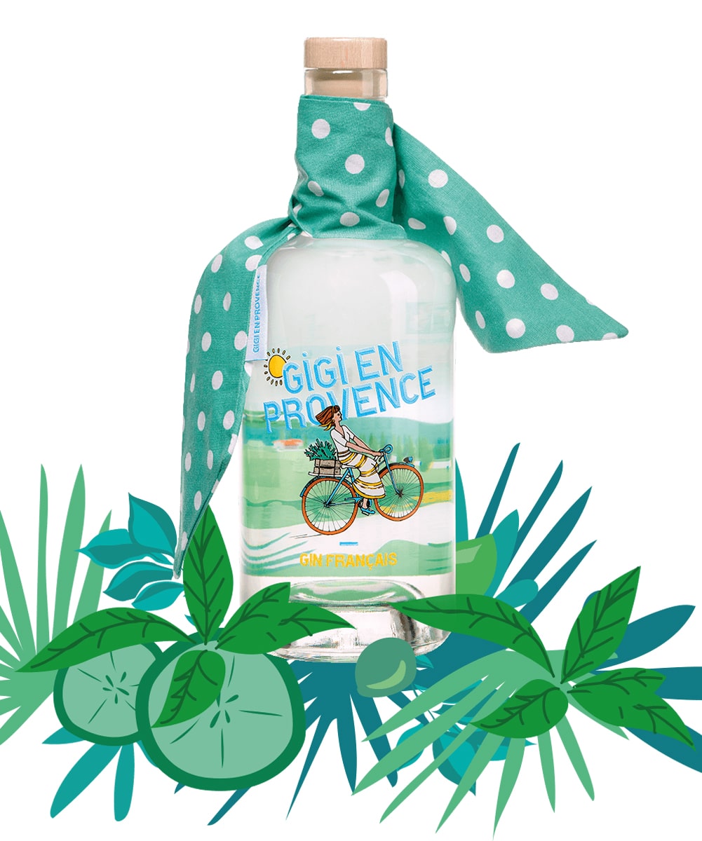 La recette du cocktail «&nbsp;Gigi en vacances&nbsp;» Gin Gigi en Provence de la Maison Austruy.