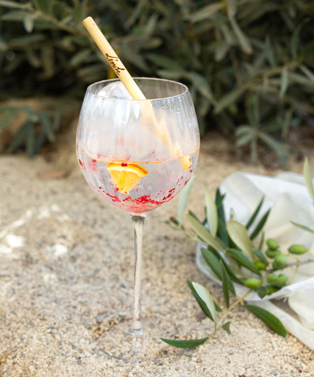 Le cocktail Douce Brise un soir d’été par Mediterranean Gin by Léoube.