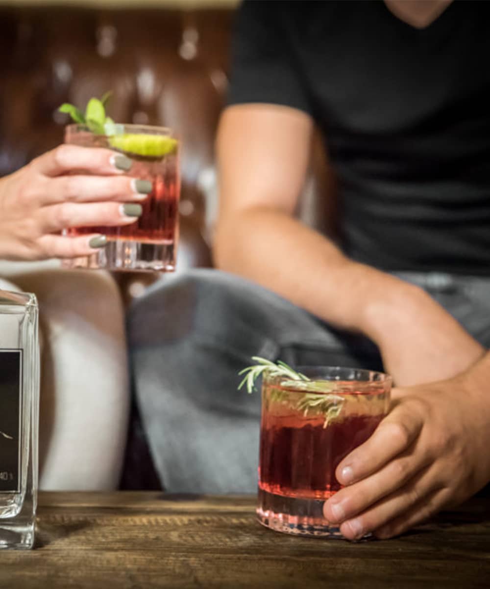 Le cocktail M’Tea par U Massicciu x Callysthé.