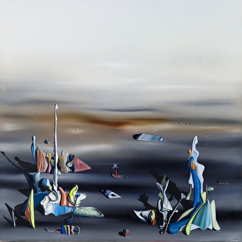 Exposition «&nbsp;Le surréalisme dans l’art américain&nbsp;» dans le Centre de la Vieille Charité à Marseille en 2021.