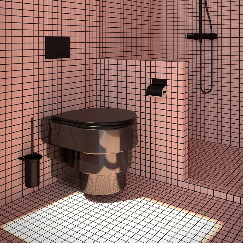 Conception d’un trône épuré et design par Hugo Volpéi.