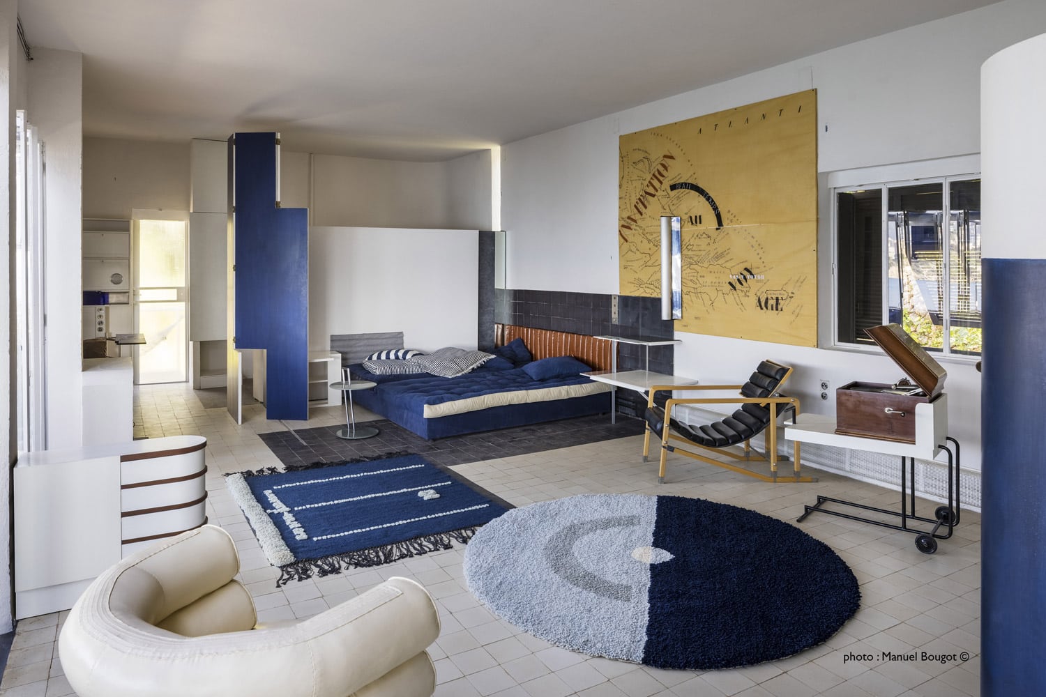 Les villas E-1027 du sud à l’esprit moderne.