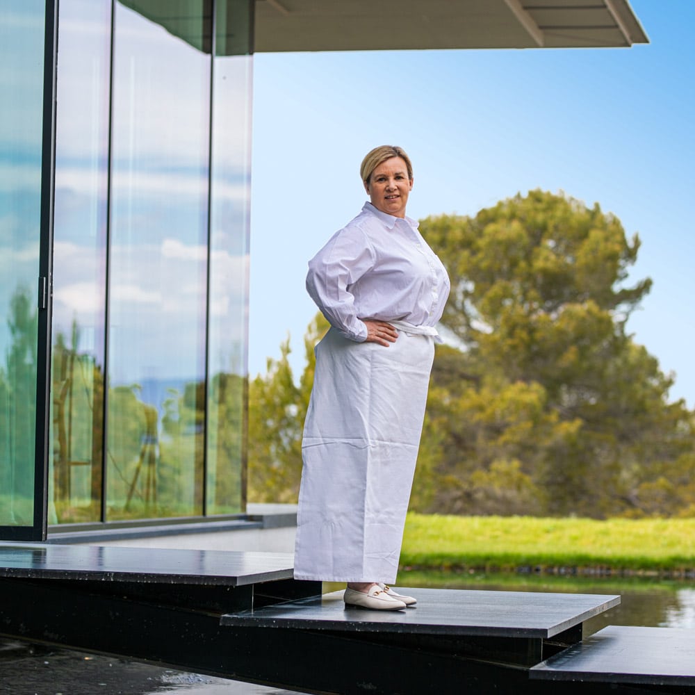 Hélène Darroze, cheffe gastronomique de la Villa La Coste Château La Coste.