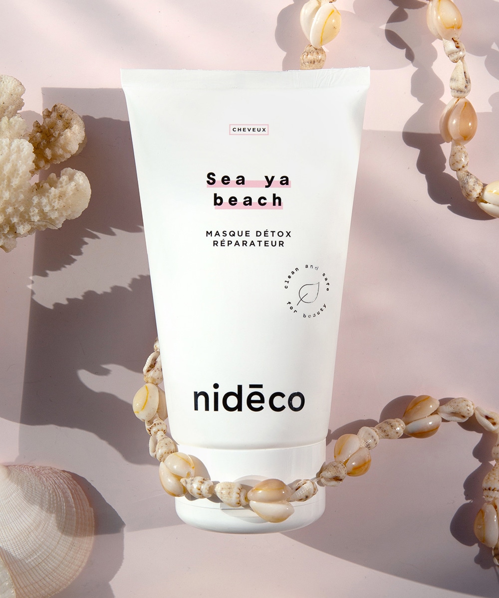 beauté d'été : masque détox réparateur de la marque Nidéco.