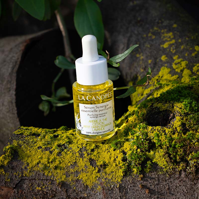 Sérum synergie essentielle purifiante de la marque « La Canopée ».
