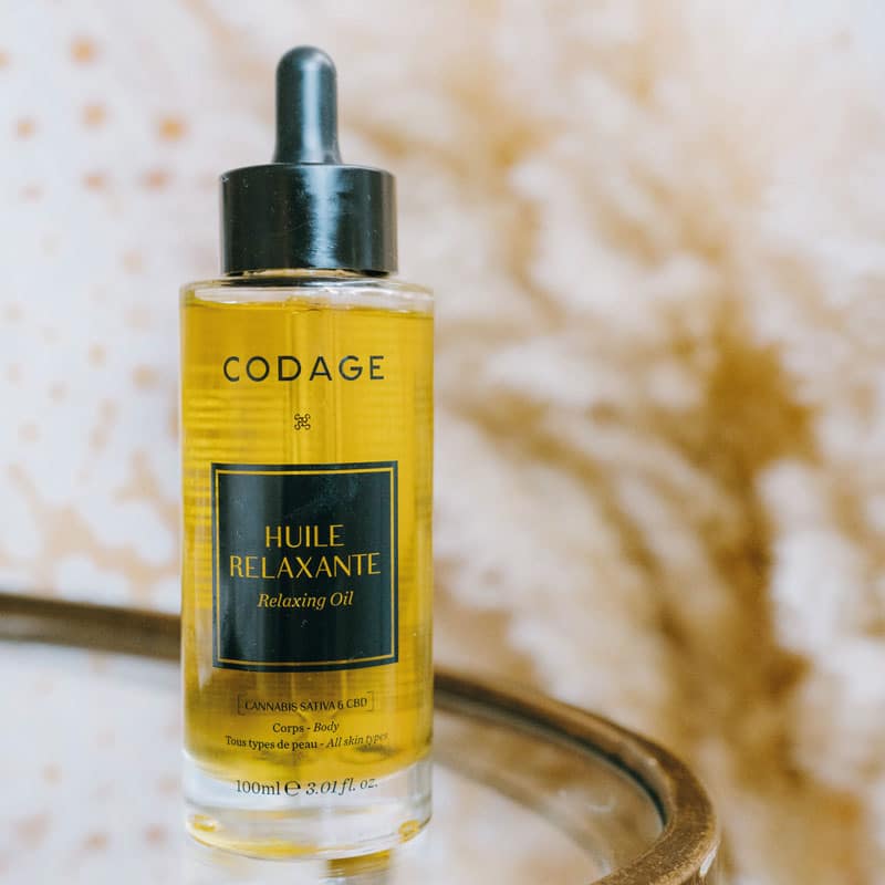 Néo Cosméto : huile nourrissante de chez Codage Paris.