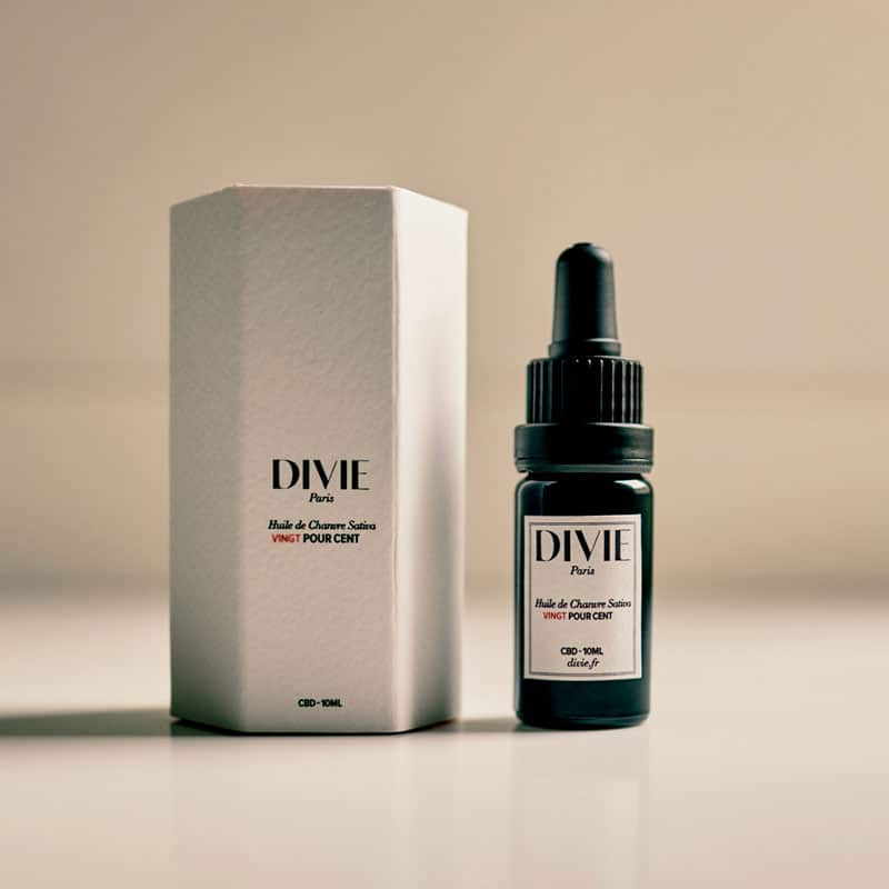 Néo Cosméto : huile de chanvre de chez Divie.