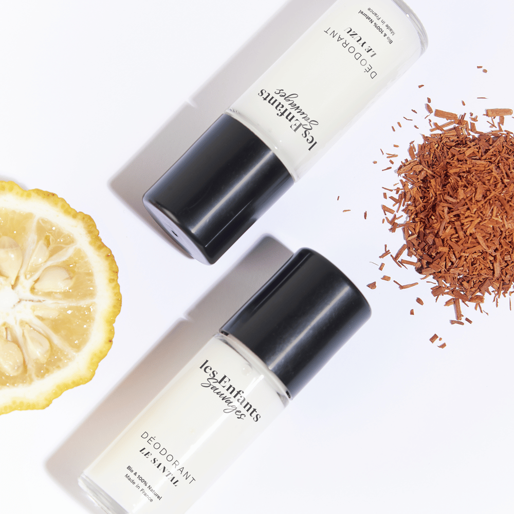 Shopping clean cosmétiques avec le déodorant Le Yuzu 100% naturel et zéro déchet de la marque Les Enfants Sauvages.