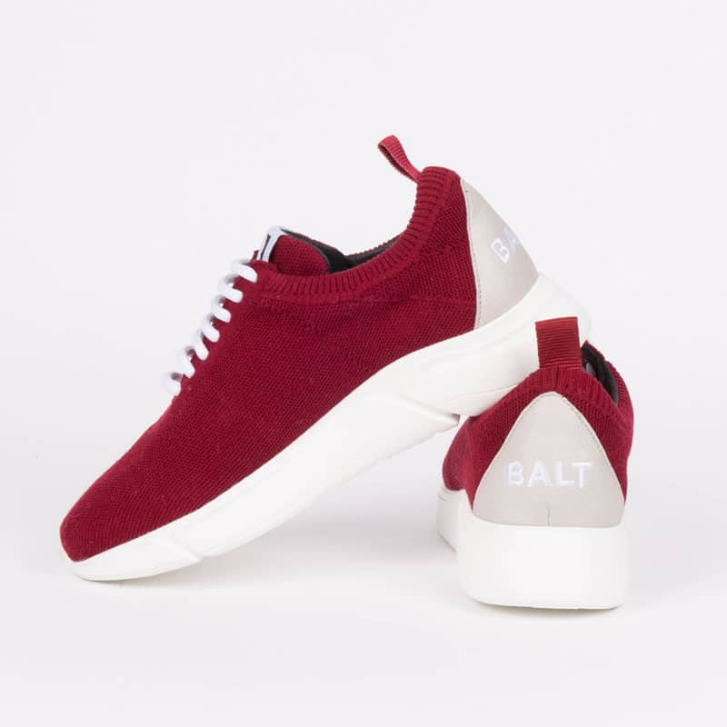 Les sneakers éco-responsables, modèle Knit Restart de chez BALT.