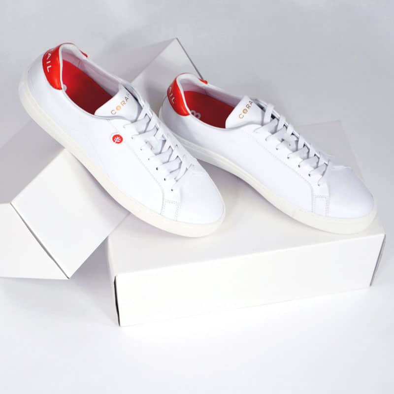 Les sneakers éco-responsables, modèle La Marseille de chez CORAIL.