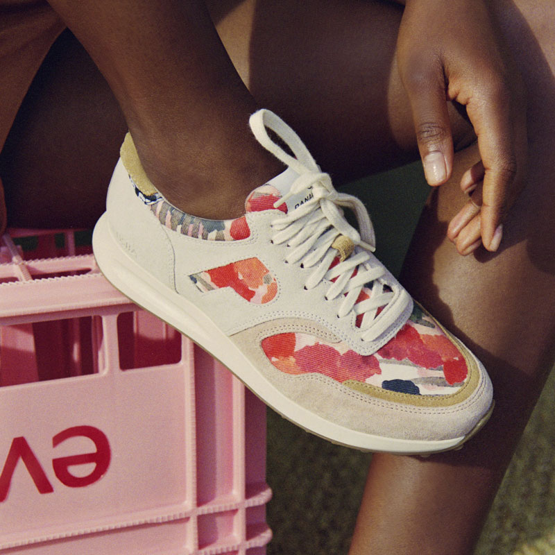 Les sneakers éco-responsableS, modèle Arusha Pastel de chez PANAFRICA.