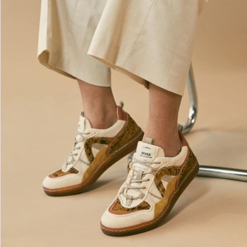 Les sneakers éco-responsables, de la collection MME de chez UMOJA.