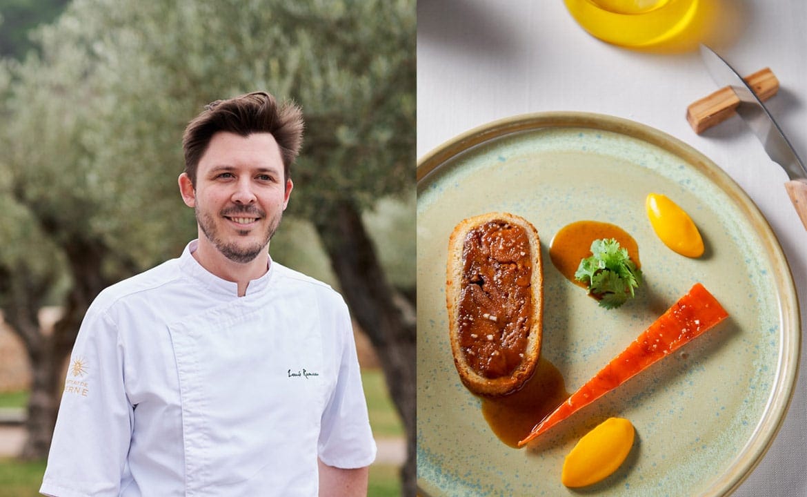L'agneau confit par Louis Rameau, Chef du Jardin de Berne