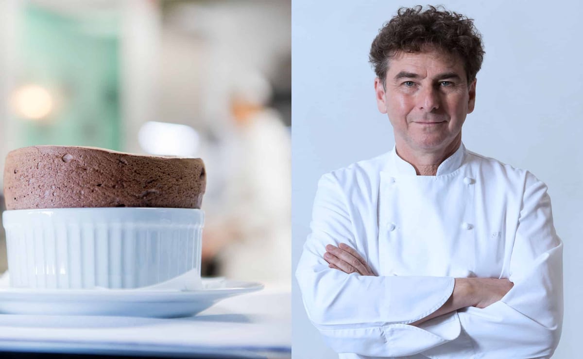 Recette Souffle chocolat chef-Cerutti Restaurant Grill Hotel de Paris Monte Carlo