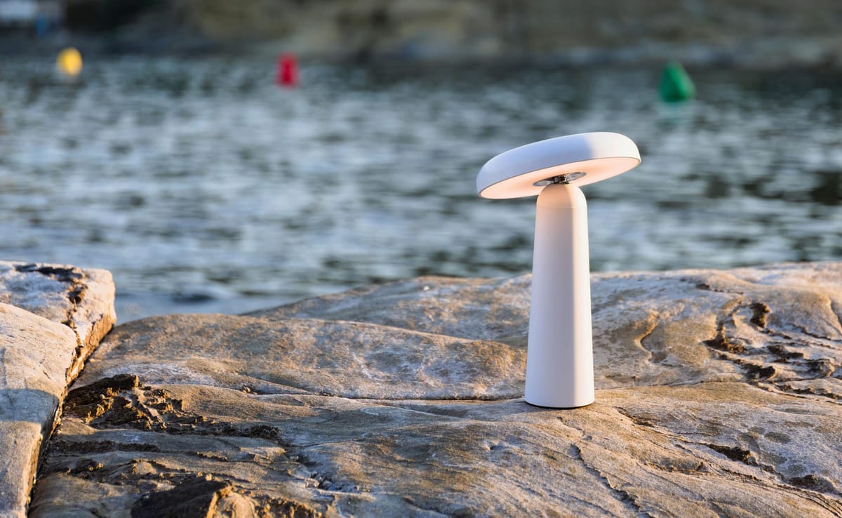 La lampe de table Mush-Mush de chez Nexel Edition à retrouver au salon Maison et Objet 2021.