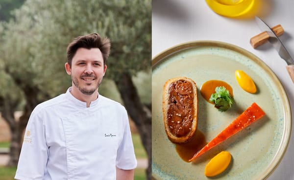 L'agneau confit par Louis Rameau, Chef du Jardin de Berne