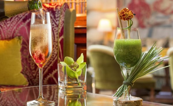 Nos cocktails feel good du jour au bar de l'Hôtel Metropole Monte-Carlo