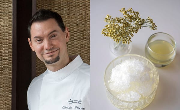 Granité agrumes-immortelle par Claudio Pezzetti, Hôtel Casadelmar