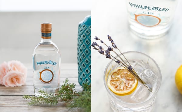 Le cocktail « Gin To Lavande » de la collaboration Gin exclusif x Liquoristerie de Provence