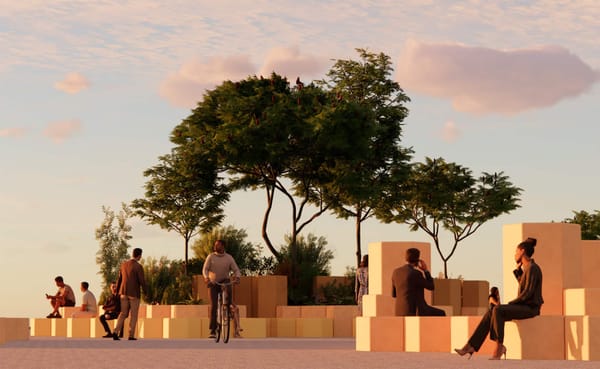 Le Prototype « Hemp-Clay-Lime Urban Seating » de Smarin.