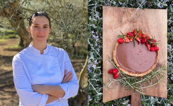 1 chef, 1 recette : la tarte au chocolat de Julie Chaix de La Benvengudo
