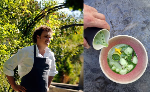 Armand Arnal chef La Chassagnette recette salade lisette potager