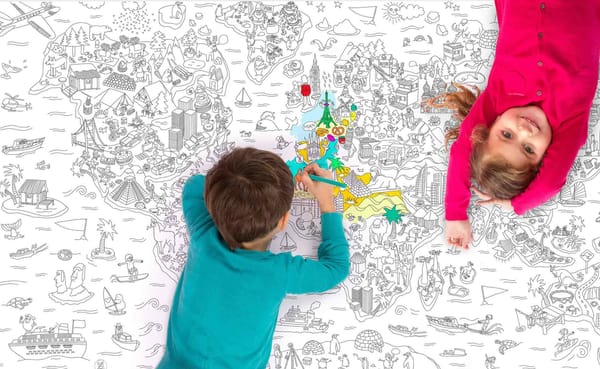 Les-Jouets-Francais tapis a colorier