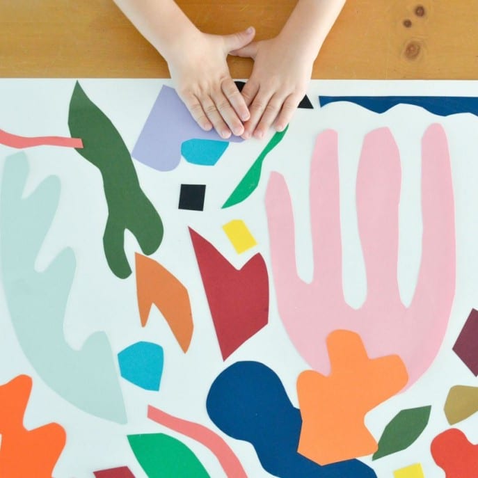 Decoupage matisse couleurs © Playful Learning