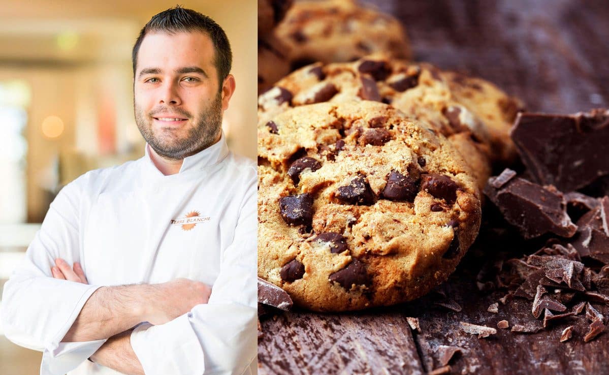 1 chef, 1 recette : les cookies de Gaëtan Fiard, chef pâtissier de Terre Blanche