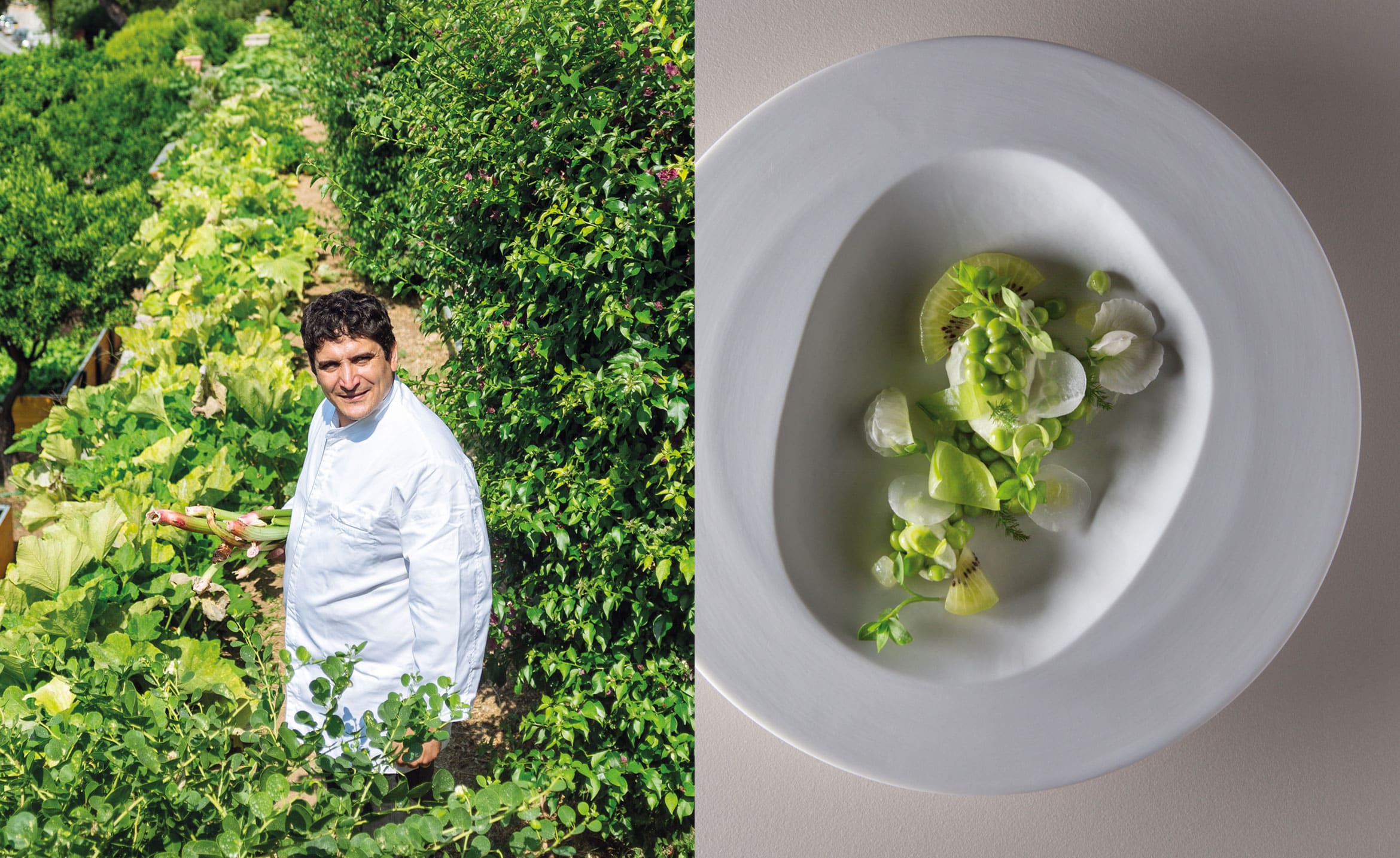 1 chef, 1 recette : Green de Mauro Colagreco, Mirazur Menton