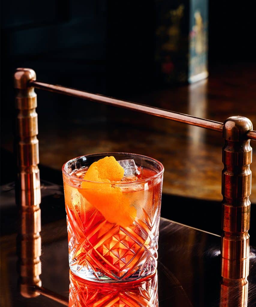 Le cocktail Negroni par Bigourdan.